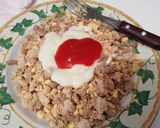 Foto del paso 4 de la receta: Huevos rellenos de carne gratinados
