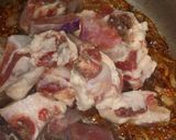 A picture of step 1 of Beef biryani.