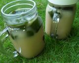 Foto langkah ke 5 dari resep Teh tarik cincau selasih.