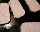 A picture of step 4 of Folded Browned Folded Eggs with Spam Sandwich.