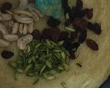 A picture of step 3 of Banana Halwa.