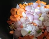 A picture of step 2 of Mixed Veg Dry Curry.