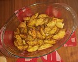 Baconös csirkemell - héjában sült krumpli recept fázis 6 fotója