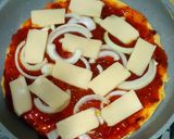 Foto langkah ke 4 dari resep Pizza Macaroni.