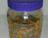 A picture of step 7 of Instant green chilli pickle.