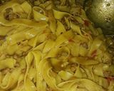 A picture of step 6 of Pasta with minced meat.