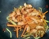 Une image de l'étape 3 de Crevette Sauce kung pao.
