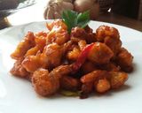 Foto langkah ke 7 dari resep Kembang Kol Goreng Pedas Manis.