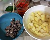 Foto langkah ke 3 dari resep Sambel gorang ati ayam.