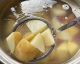 Foto del passaggio 2 della ricetta Patata e patata dolce gratinate con profumo di anice 🥔🍠