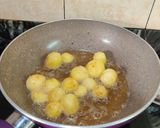 A picture of step 4 of ALOO DUM in WHITE GRAVY...