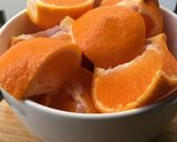 Foto del paso 1 de la receta: Budín de mandarina con cáscara