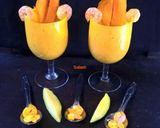 A picture of step 6 of Mango prawn cocktail.