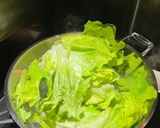 快速炒青菜的食譜步驟1照片