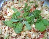 A picture of step 1 of Veggie paneer sandwich.
