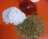 A picture of step 2 of Easy Spiced Pangasius fillets.