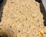 Une image de l'étape 6 de 🪹Crumble 🍎 pomme cannelle 🍏 🫐 myrtilles dessert fruité 🌴.