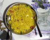 A picture of step 4 of Shahi paneer poha.