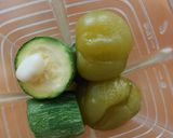 Foto del paso 4 de la receta: Chile relleno de camarones con falso guacamole