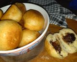 Foto langkah ke 7 dari resep Donat menul anti gagal tanpa kentang.
