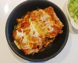 รูปขั้นตอนการทำที่ 4 ของ Enchiladas ไก่ อาหาร Mexican (แผ่นตอติญ่าทำตามสูตรใน Cookpad)