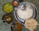 ગુવાર નું શાક દાળ ભાત (Guvar Shak Dal Bhat Recipe In Gujarati) રેસીપી સ્ટેપ5ફોટો
