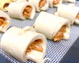 A picture of step 5 of Petite Chocolate & Peanut Butter Croissants.