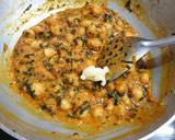 Methi chana malai recipe step 4 photo