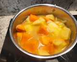 Foto del paso 2 de la receta: Crema de patata y calabaza con toque de orégano