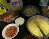 A picture of step 1 of Southern Vietnamese Pancakes.