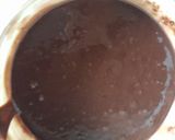 A picture of step 2 of Oreo brownies.