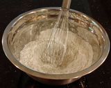 A picture of step 2 of Red, White and Blue Chocolate Chip Cookies.