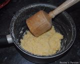 A picture of step 3 of Persian meat patties with yellow split peas (Cutlet).