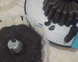 Foto langkah ke 6 dari resep Bolu Kukus Ketan Hitam Keju Mozzarella simple dengan choper ala @pawon.si.mbok.