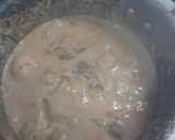 A picture of step 5 of Chicken white malai biryani.