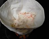 Une image de l'étape 3 de Coupelle de feuille de brick mousse Boursin et saumon.