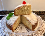 Foto del paso 20 de la receta Bizcocho de leche de coco y Maizena con almíbar de licor de coco