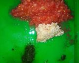 Foto del paso 1 de la receta: Corbatas con tomate ajo y albahaca en 3 pasos