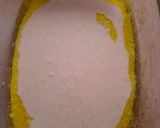 A picture of step 3 of Peach Cobbler.