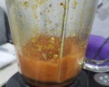 Gambar langkah 2 resipi Udang Masak Lemak Nanas.