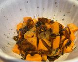 Foto del paso 1 de la receta: Porotos en crema con zanahorias caramelizadas