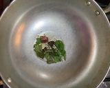 A picture of step 1 of South Indian cabbage (muttaikhos) poriyal.