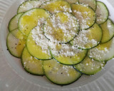 Foto del paso 4 de la receta: Carpaccio de calabacín