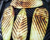 Foto del paso 6 de la receta Lasaña de berenjenas y bacalao al ajoarriero, con queso de cabra