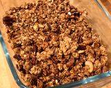 A picture of step 8 of Vegan Banana Granola.