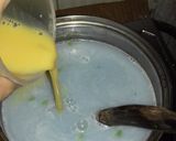 Foto langkah ke 4 dari resep Puding Lapis (Coklat & Lumut Kembang Telang) -ceritanya pantai-.