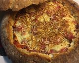 Foto del paso 4 de la receta: Hogaza rellena de jamón york y queso para la noche de Reyes 👑