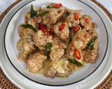 Gambar langkah 4 resipi Chicken Buttermilk.