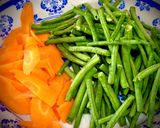 Hình bước làm 1 của món Ngũ Phúc Lâm Môn (món chay)