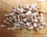 A picture of step 1 of Spaghetti alla Gricia with Figs.